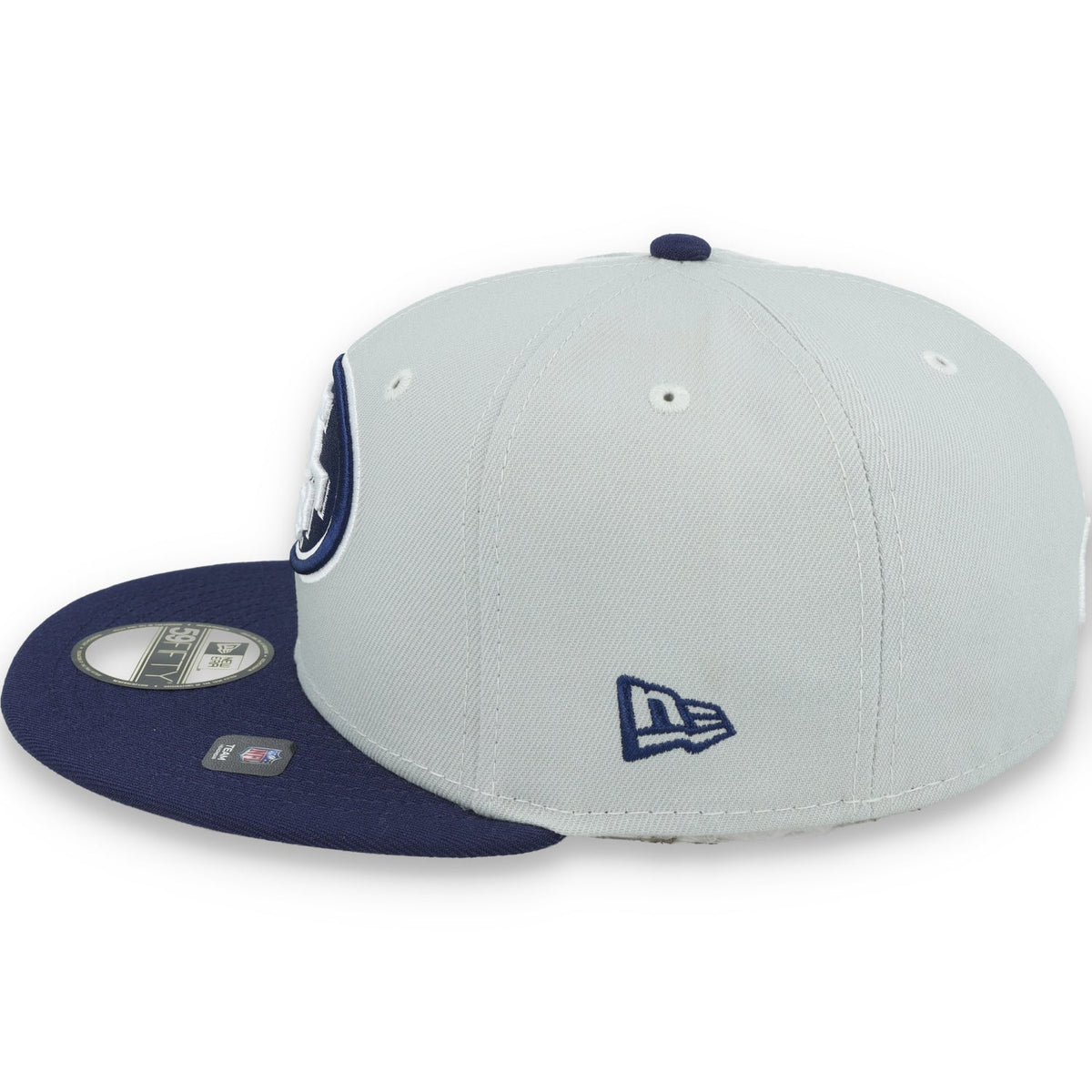 New Era San Francisco 49ers 2-Tone Color Pack 59FIFTY Fitted Hat-Gray/Navy product image 4, provided for visual reference