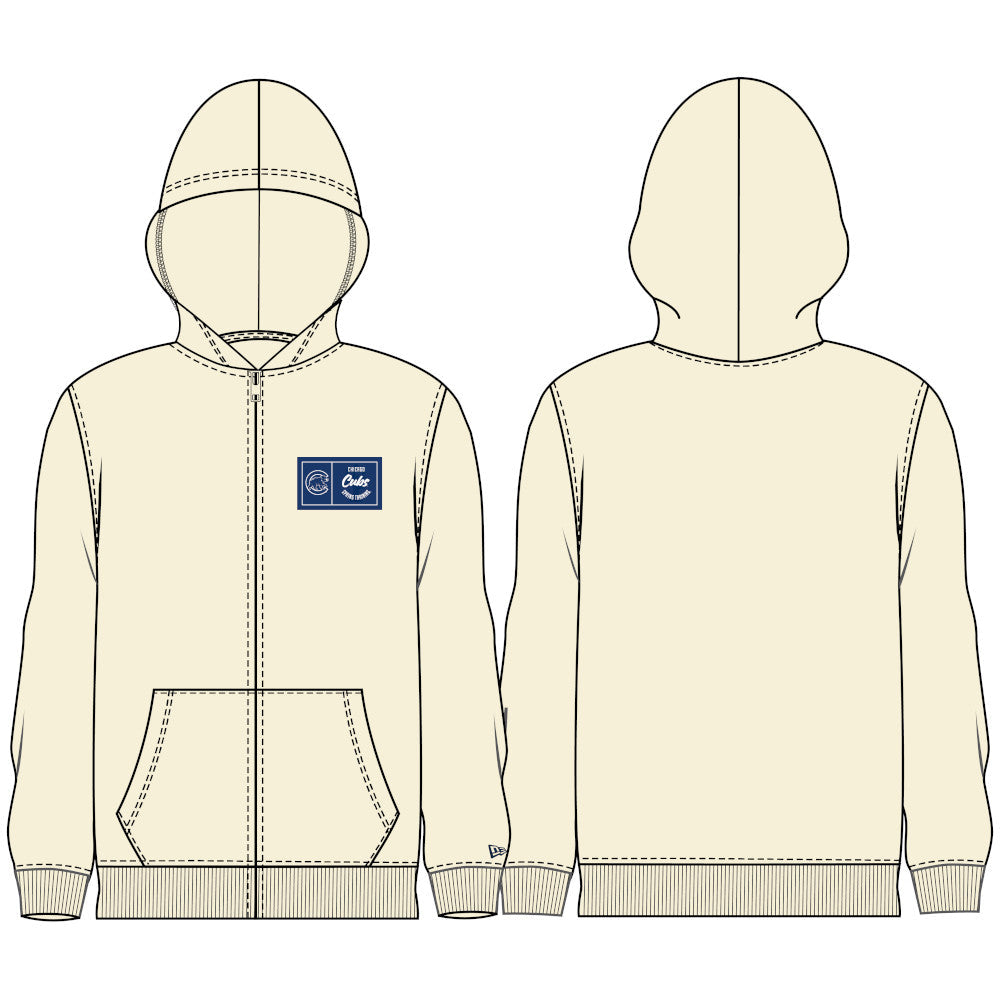 Chicago Cubs New Era Spring Training Hooded Sweatshirt product image 1, provided for visual reference and product detail
