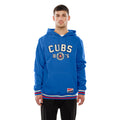 Chicago Cubs New Era Royal G1 1924 Striped Hoodie product image 1, provided for visual reference and product detail review