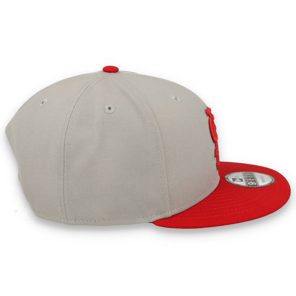 New Era St. Louis Cardinals 2-Tone 9FIFTY Snapback Hat-Grey/Red product image 5, provided for visual reference and product