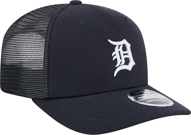 New Era Detroit Tigers Team 9SEVENTY Stretch-Snap Trucker Hat product image 1, provided for visual reference and product