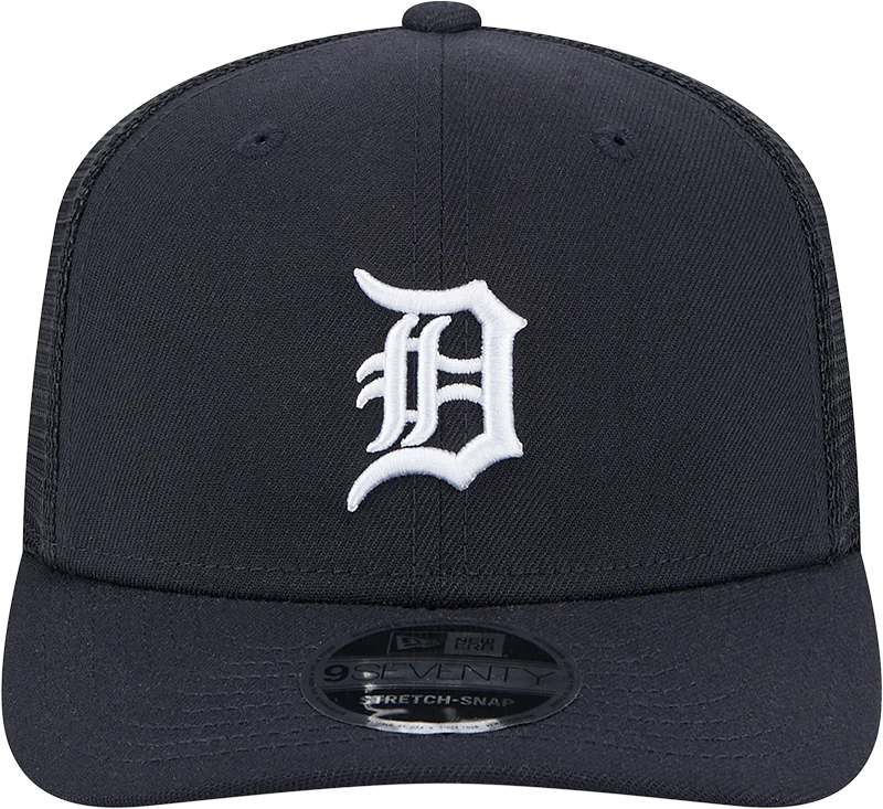 New Era Detroit Tigers Team 9SEVENTY Stretch-Snap Trucker Hat product image 3, provided for visual reference and product