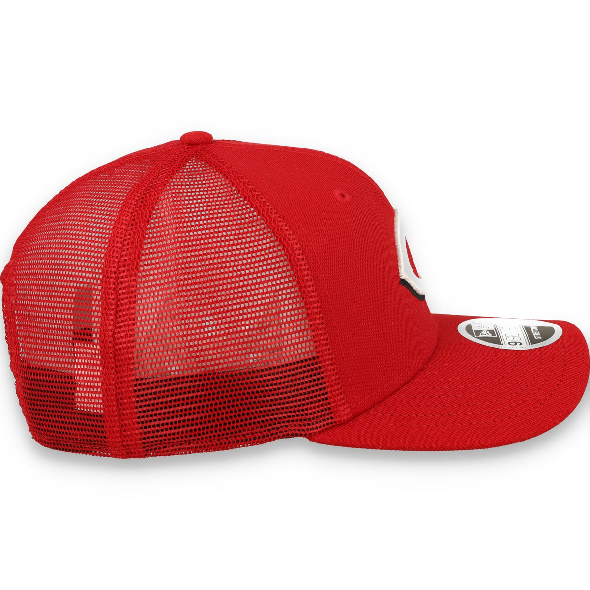 New Era Cincinnati Reds Team 9SEVENTY Stretch-Snap Trucker Hat product image 5, provided for visual reference and product