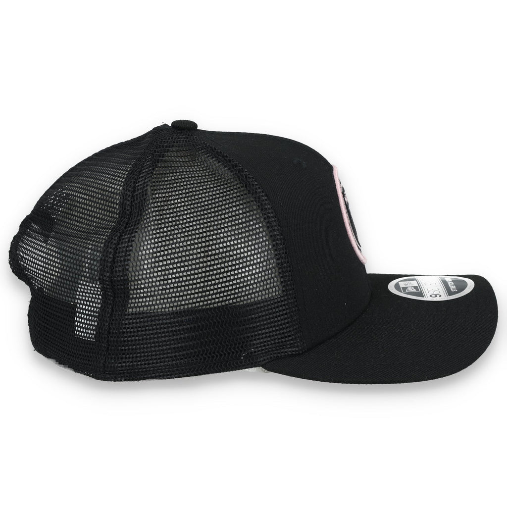 New Era Inter Miami CF 9SEVENTY Stretch-Snap Trucker Hat product image 4, provided for visual reference and product detail