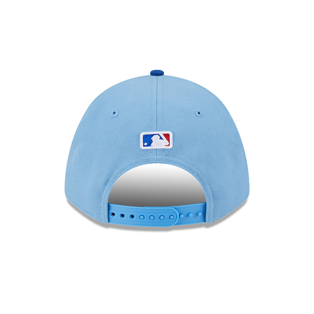 Texas Rangers New Era Light Blue 9FORTY Alternate M-Crown Player Replica Adjustable Hat product image 6, provided for visual