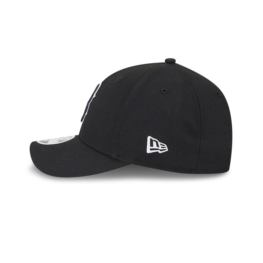 Boston Red Sox New Era Black/White 9FORTY M-Crown Adjustable Hat product image 5, provided for visual reference and product