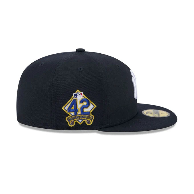 New Era New York Yankees Jackie Robinson Day 2025 59FIFTY Fitted Hat product image 5, provided for visual reference and
