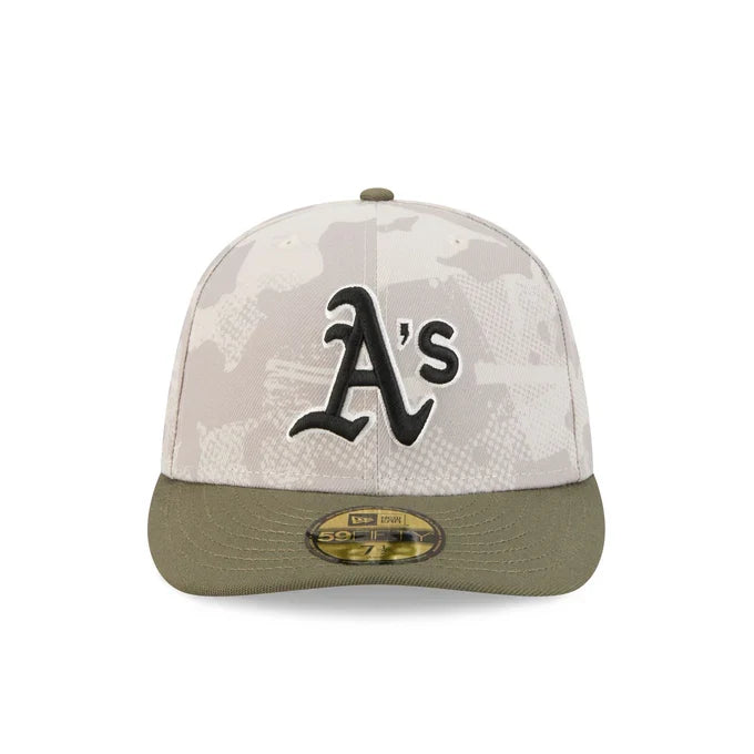 New Era Athletics Armed Force Day 59FIFTY Pre-Curved Fitted Hat product image 3, provided for visual reference and product