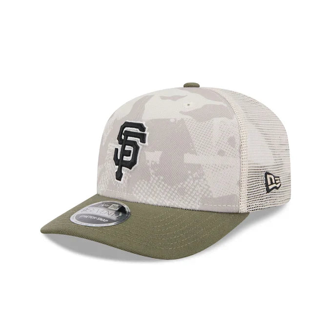 New Era San Francisco Giants Armed Force Day 9SEVENTY Stretch-Snap Hat product image 2, provided for visual reference and