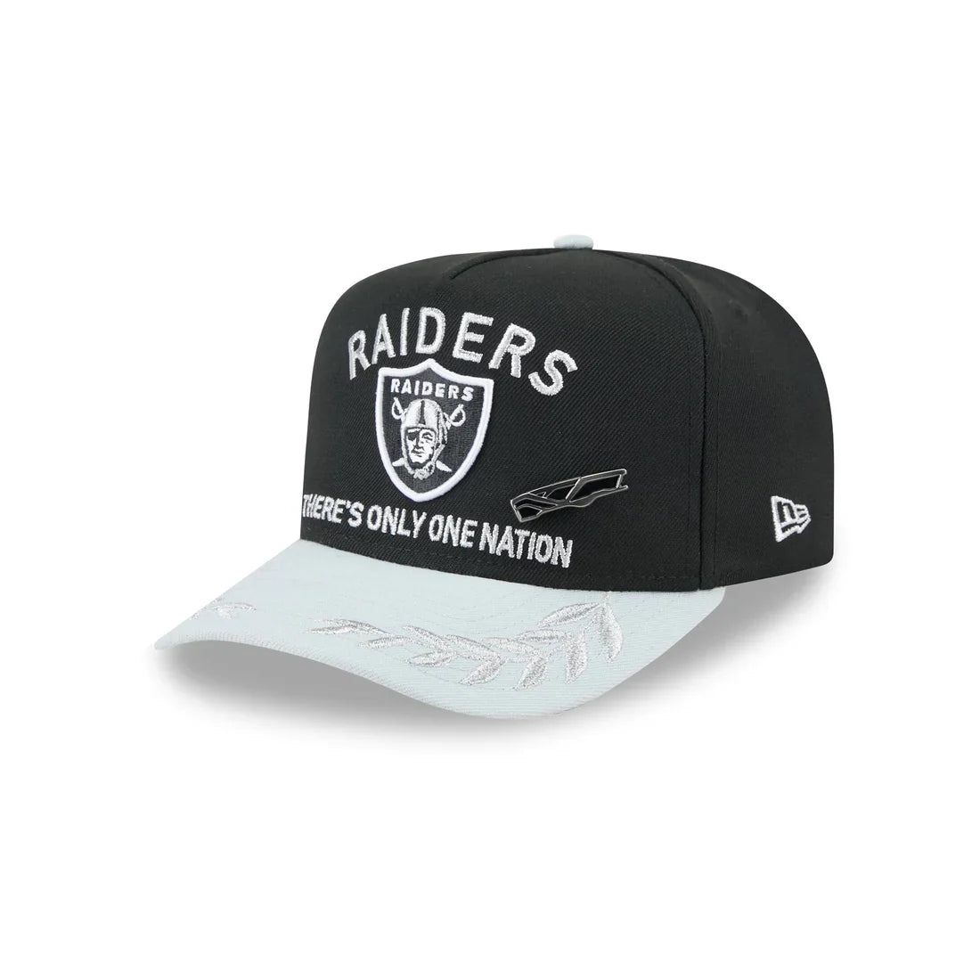 New Era Las Vegas Raiders 2025 NFL Draft A-Frame 59FIFTY Fitted Hat product image 1, provided for visual reference and