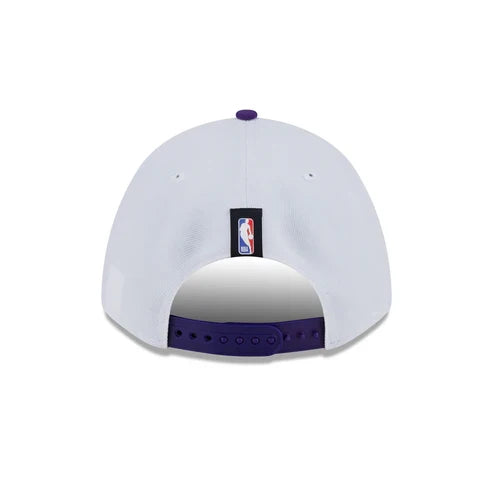 New Era Los Angeles Lakers NBA Draft 9FORTY M-CROWN Adjustable Snap Hat product image 7, provided for visual reference and