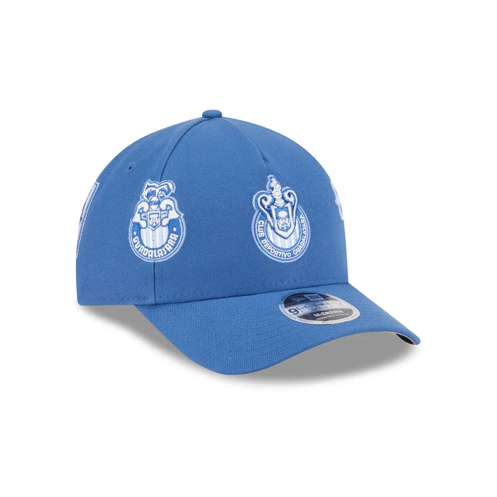 New Era Chivas De Guadalajara All League 9FORTY M-Crown A-Frame Adjustable Hat-Indigo product image 1, provided for visual