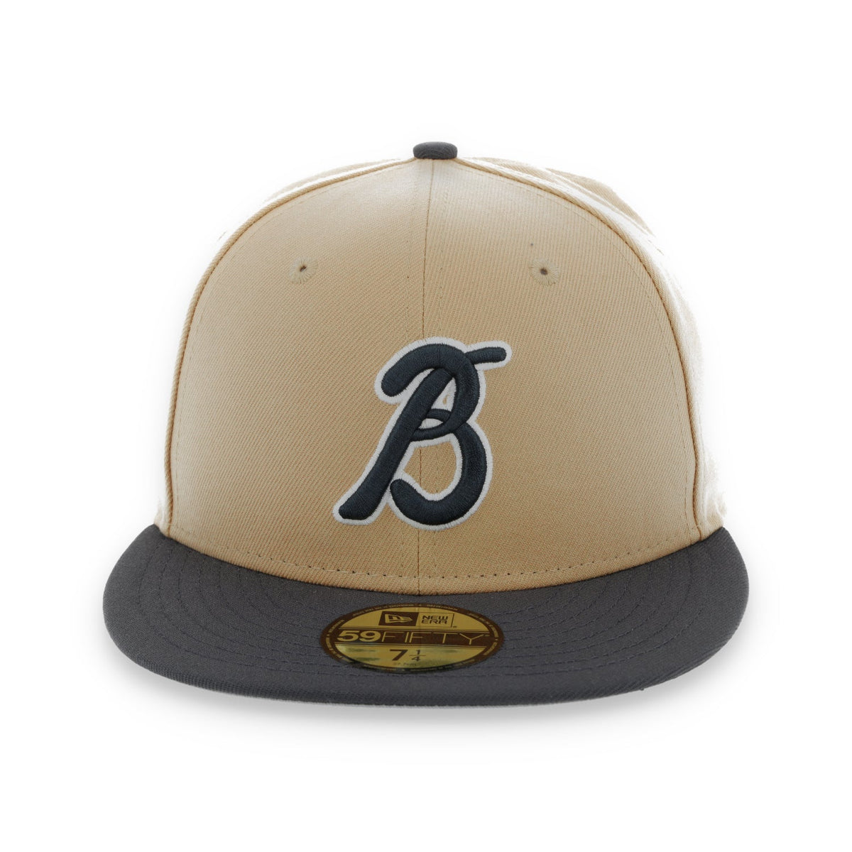 New Era Bravos De Leon Alternative LMP 59FIFTY Fitted Hat-Brown/Gray product image 1, provided for visual reference and