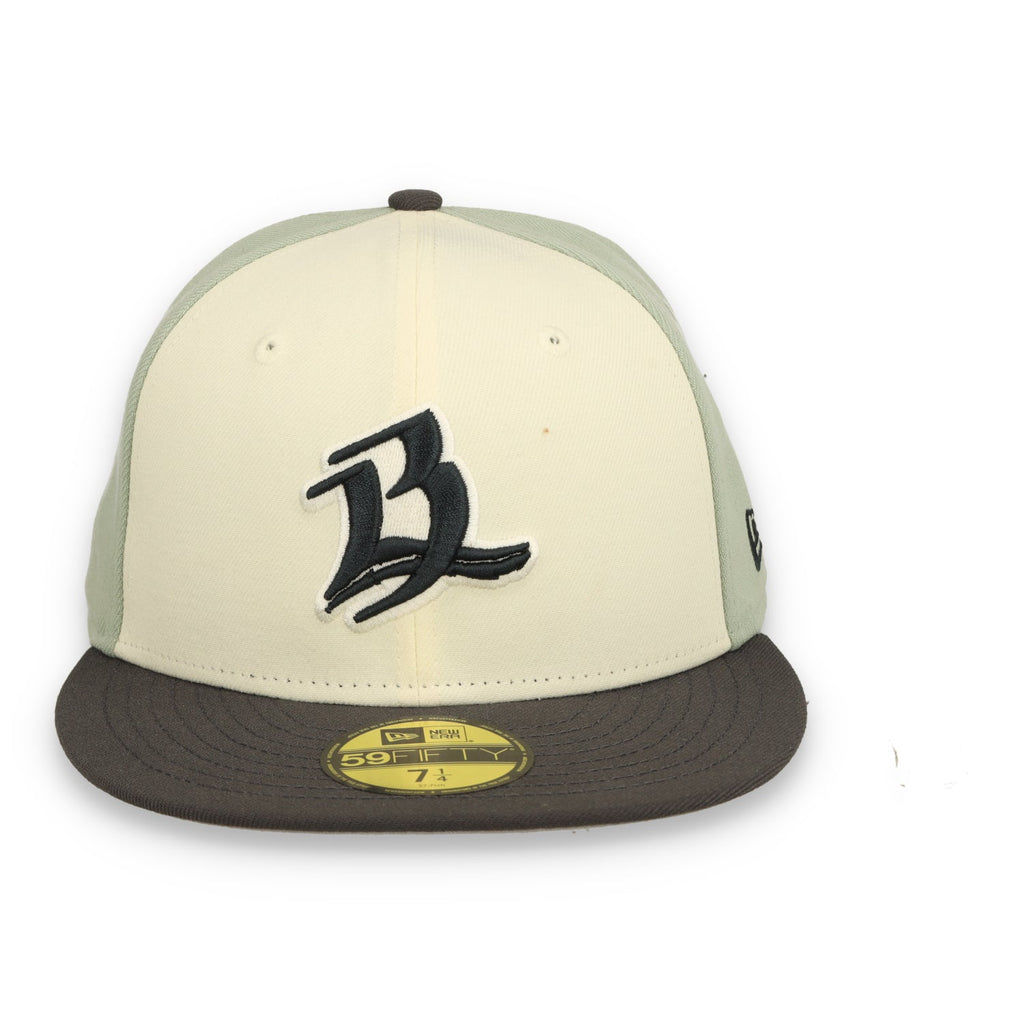 New Era Bravos De Leon Retro 2-Tone 59FIFTY Fitted Hat product image 2, provided for visual reference and product detail