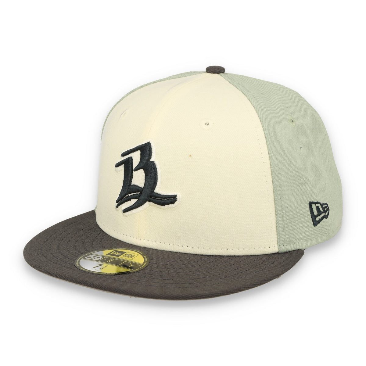 New Era Bravos De Leon Retro 2-Tone 59FIFTY Fitted Hat product image 1, provided for visual reference and product detail