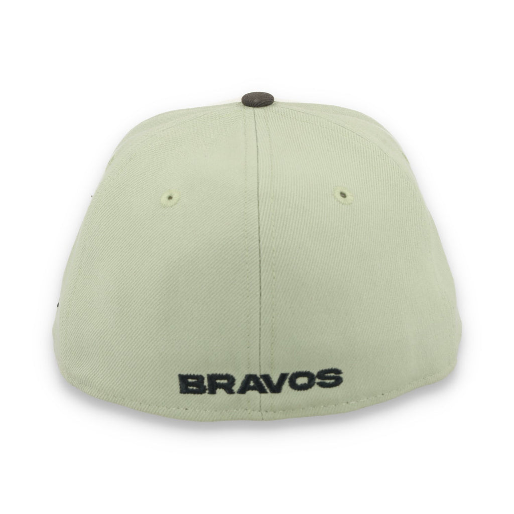 New Era Bravos De Leon Retro 2-Tone 59FIFTY Fitted Hat product image 4, provided for visual reference and product detail