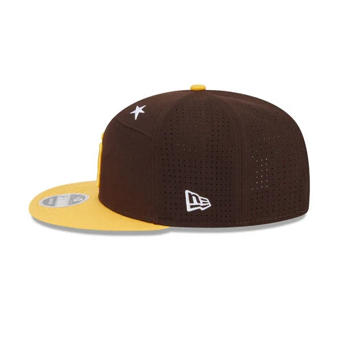 New Era San Diego Padres All Star Game 2025 Split Panel 9FIFTY Snapback Hat product image 4, provided for visual reference