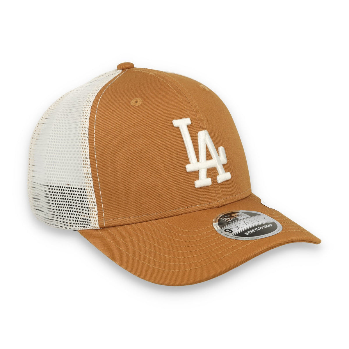 New Era Los Angeles Dodgers 9SEVENTY Trucker Adjustable Hat product image 5, provided for visual reference and product