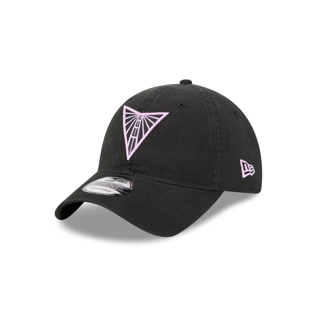 New Era Golden State Valkyries Black 9TWENTY Adjustable Hat product image 2, provided for visual reference and product