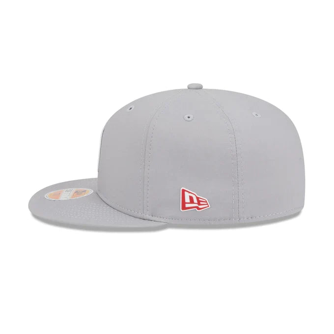 New Era San Francisco 49ERS Hot Weather ON-FIELD Sideline 59FIFTY Fitted Hat-Gray product image 4, provided for visual