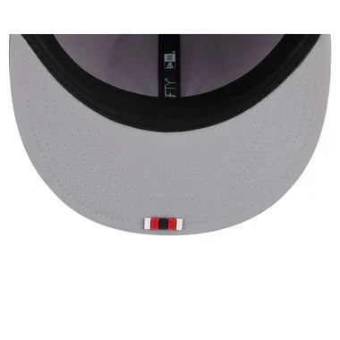 New Era San Francisco 49ERS Hot Weather ON-FIELD Sideline 59FIFTY Fitted Hat-Gray product image 7, provided for visual