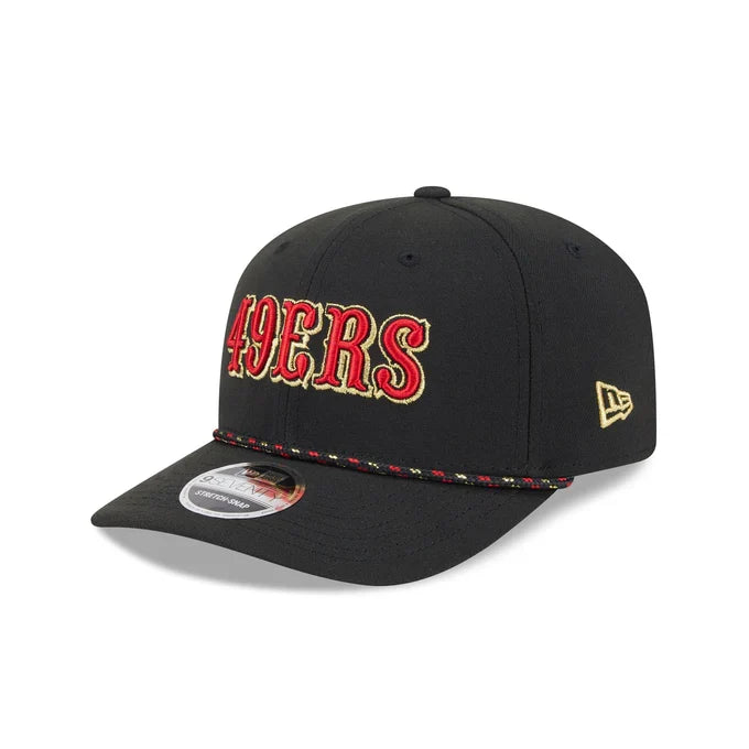 New Era San Francisco 49ers Rivalries 9SEVENTY Stretch-Snap Hat product image 2, provided for visual reference and product