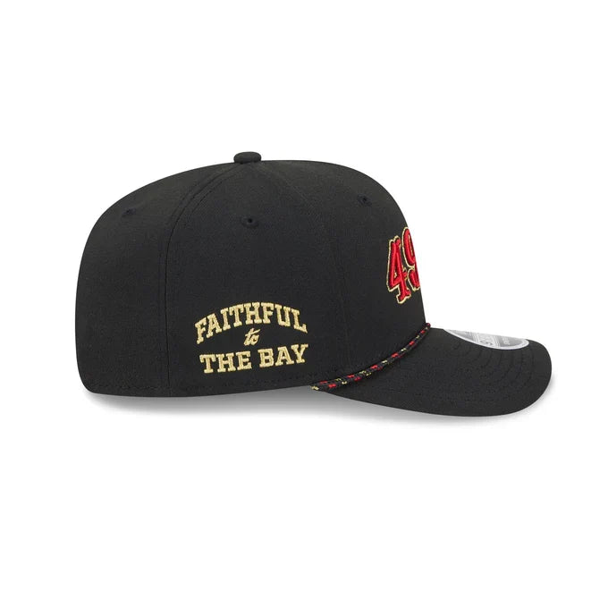 New Era San Francisco 49ers Rivalries 9SEVENTY Stretch-Snap Hat product image 6, provided for visual reference and product