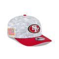 New Era San Francisco 49ers Salute to Service 9SEVENTY Snapback Hat 2025 product image 1, provided for visual reference and