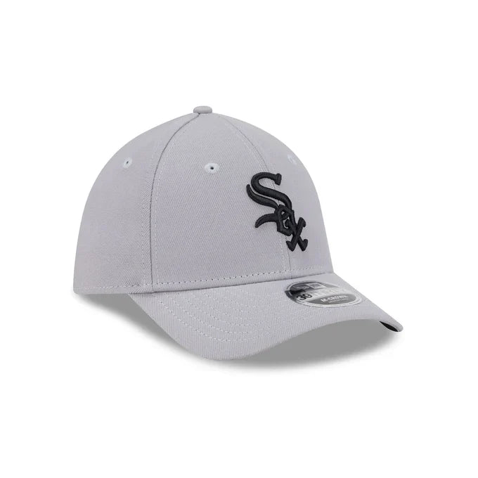 New Era Chicago White Sox 39THIRTY M-Crown Stretch Fit Hat-Gray product image 1, provided for visual reference and product