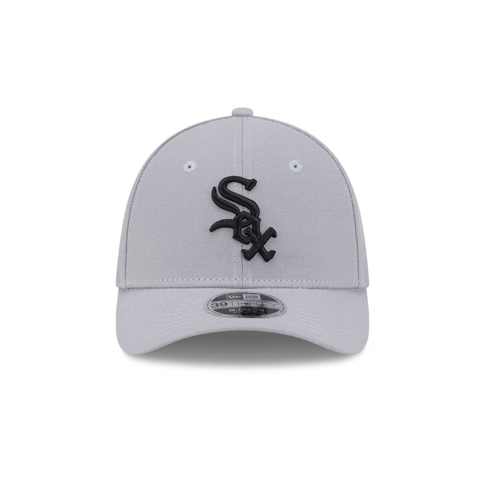 New Era Chicago White Sox 39THIRTY M-Crown Stretch Fit Hat-Gray product image 3, provided for visual reference and product