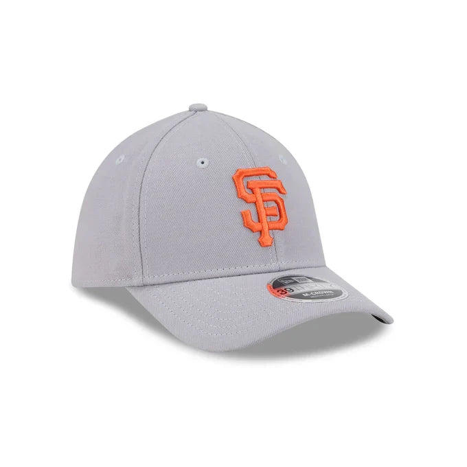 New Era San Francisco Giants 39THIRTY M-Crown Stretch Fit Hat-Gray product image 1, provided for visual reference and