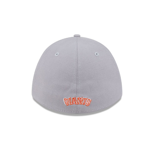 New Era San Francisco Giants 39THIRTY M-Crown Stretch Fit Hat-Gray product image 6, provided for visual reference and