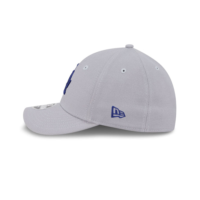 New Era Los Angeles Dodgers 39THIRTY M-Crown Stretch Fit Hat-Gray product image 4, provided for visual reference and product