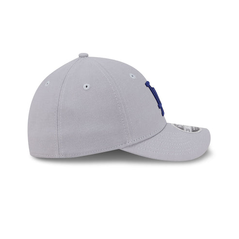 New Era Los Angeles Dodgers 39THIRTY M-Crown Stretch Fit Hat-Gray product image 6, provided for visual reference and product