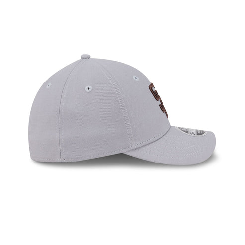 New Era San Diego Padres 39THIRTY M-Crown Stretch Fit Hat-Gray product image 5, provided for visual reference and product