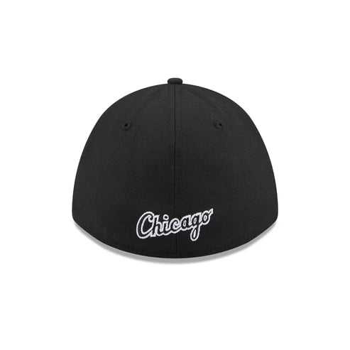 New Era Chicago White Sox Poly 39THIRTY M-Crown A-Frame Stretch Fit Hat product image 6, provided for visual reference and