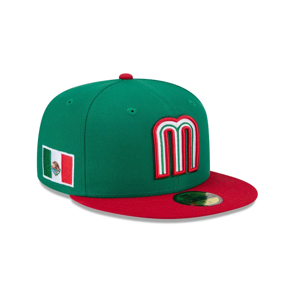 New Era Mexico 2026 World Baseball Classic 59FIFTY Fitted Hat product image 1, provided for visual reference and product