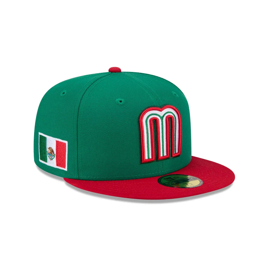 New Era Mexico 2026 World Baseball Classic 59FIFTY Fitted Hat product image 1, provided for visual reference and product