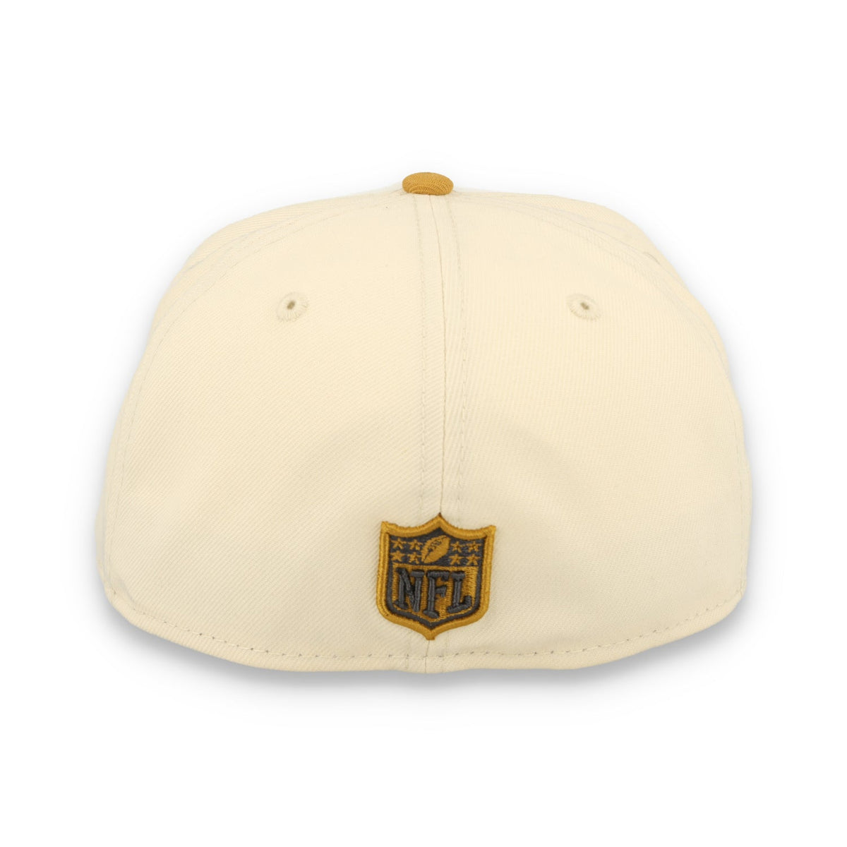 New Era San Francisco 49ers 2-Tone Color Pack 59FIFTY Fitted Hat-Tan/Bronze product image 6, provided for visual reference