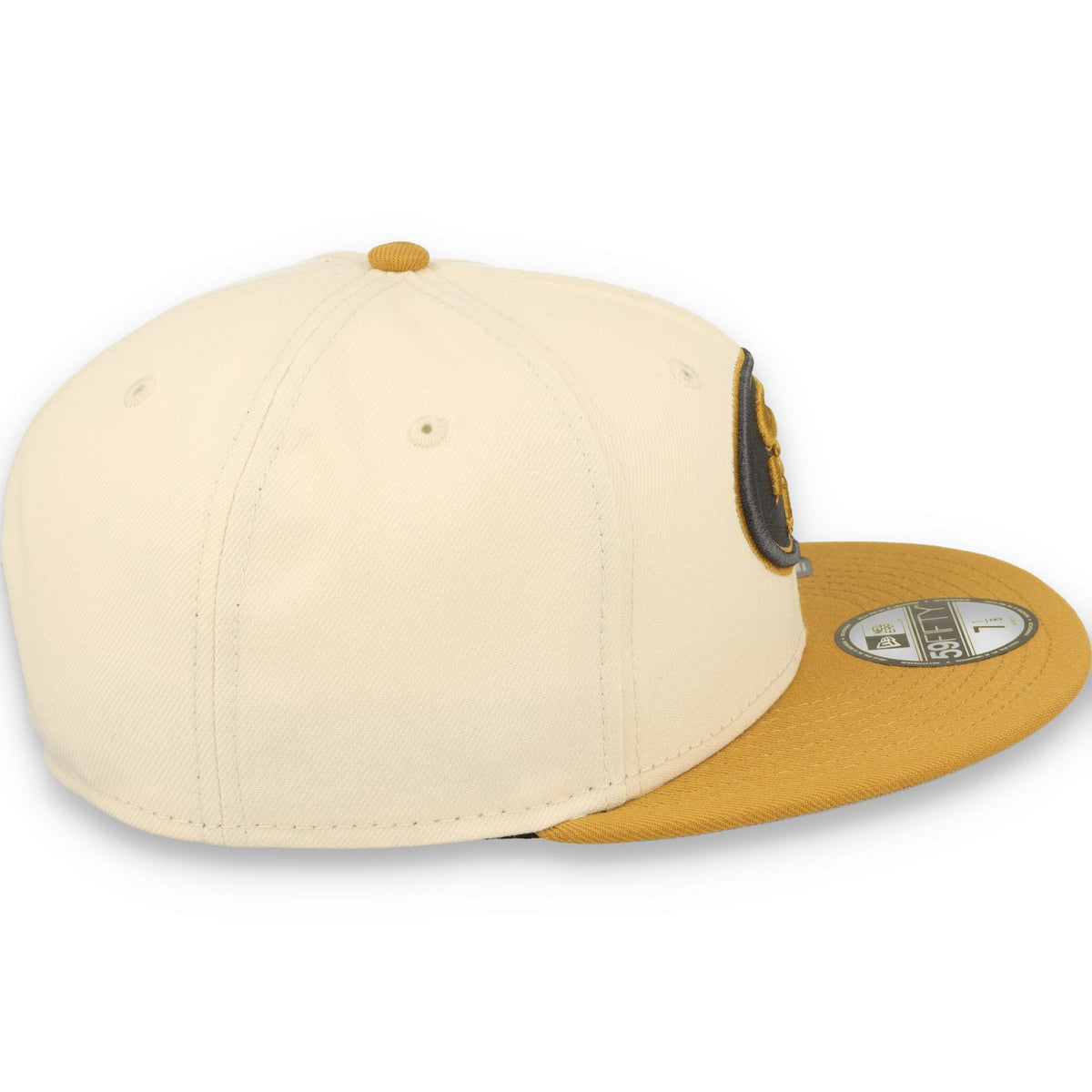 New Era San Francisco 49ers 2-Tone Color Pack 59FIFTY Fitted Hat-Tan/Bronze product image 5, provided for visual reference
