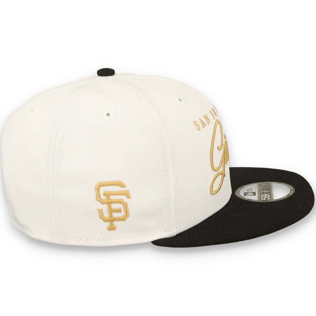 New Era San Francisco Giants Gold Scripted 59FIFTY Fitted Hat product image 4, provided for visual reference and product