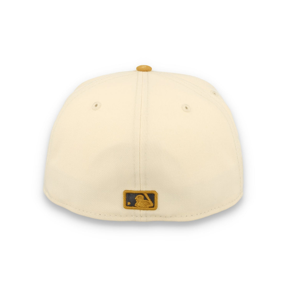 New Era Los Angeles Dodgers 2-Tone 59Fifty Fitted Hat-Beige/Bronze product image 6, provided for visual reference and