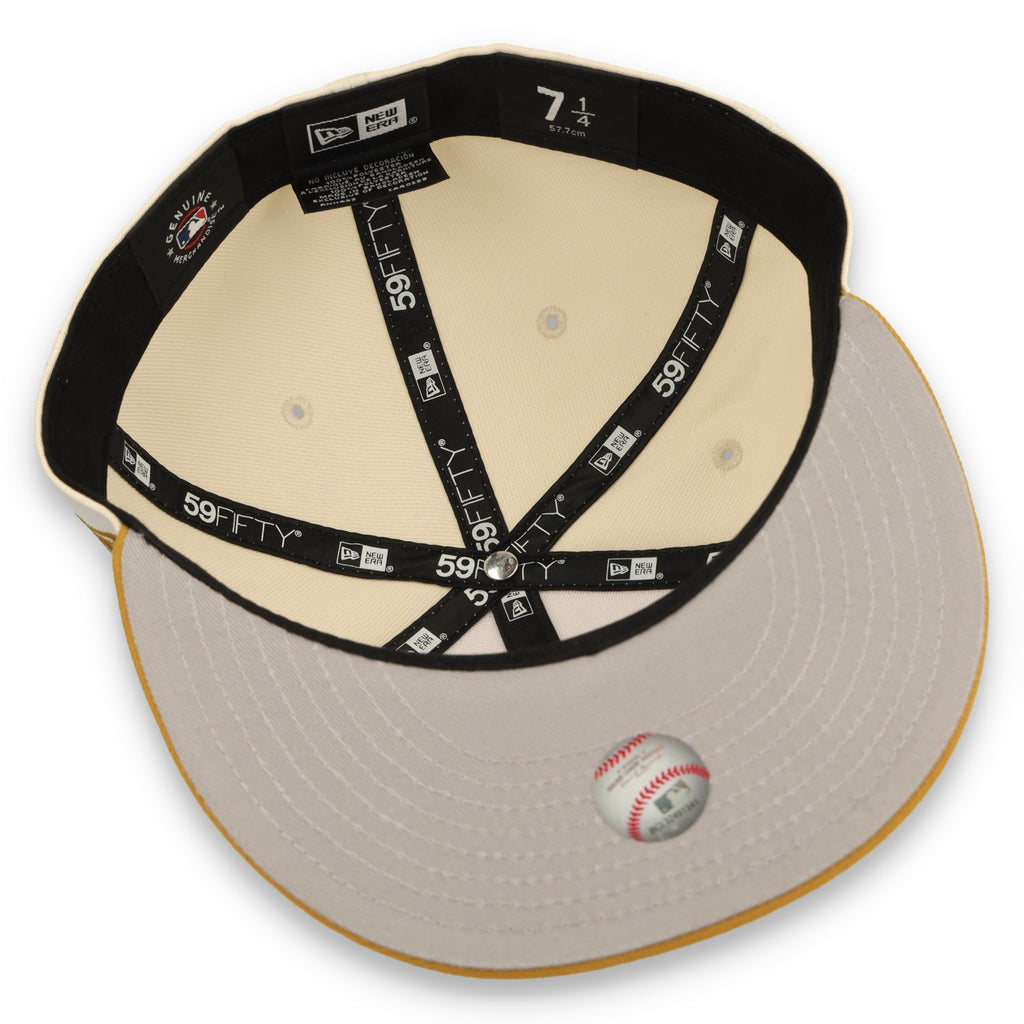 New Era Chicago White Sox 2-Tone Color Pack 59FIFTY Fitted Hat-Light Beige/Khaki product image 7, provided for visual