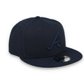 New Era Atlanta Braves 9FIFTY Snapback Hat - Royal product image 1, provided for visual reference and product detail review