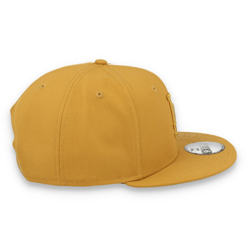 New Era Los Angeles Dodgers Color Pack 9FIFTY Adjustable Snapback Hat-Khaki product image 5, provided for visual reference