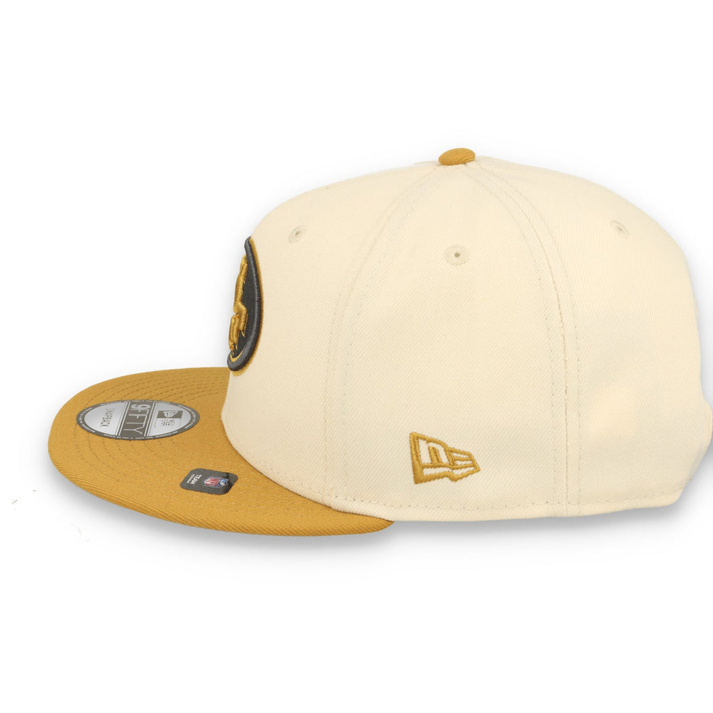 New Era San Francisco 49ers 2-Tone Color Pack 9FIFTY Snapback Hat -Tan/Bronze product image 4, provided for visual reference