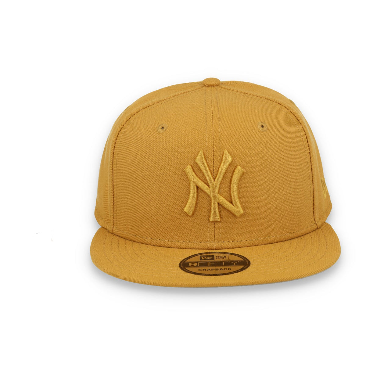 New Era New York Yankees 9FIFTY Snapback Hat - Khaki product image 3, provided for visual reference and product detail review