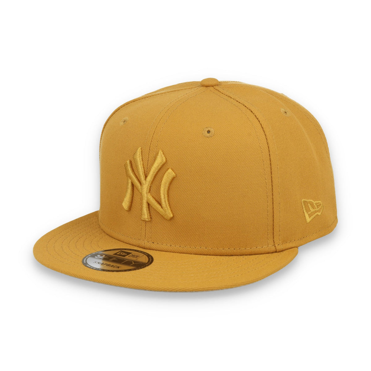 New Era New York Yankees 9FIFTY Snapback Hat - Khaki product image 2, provided for visual reference and product detail review