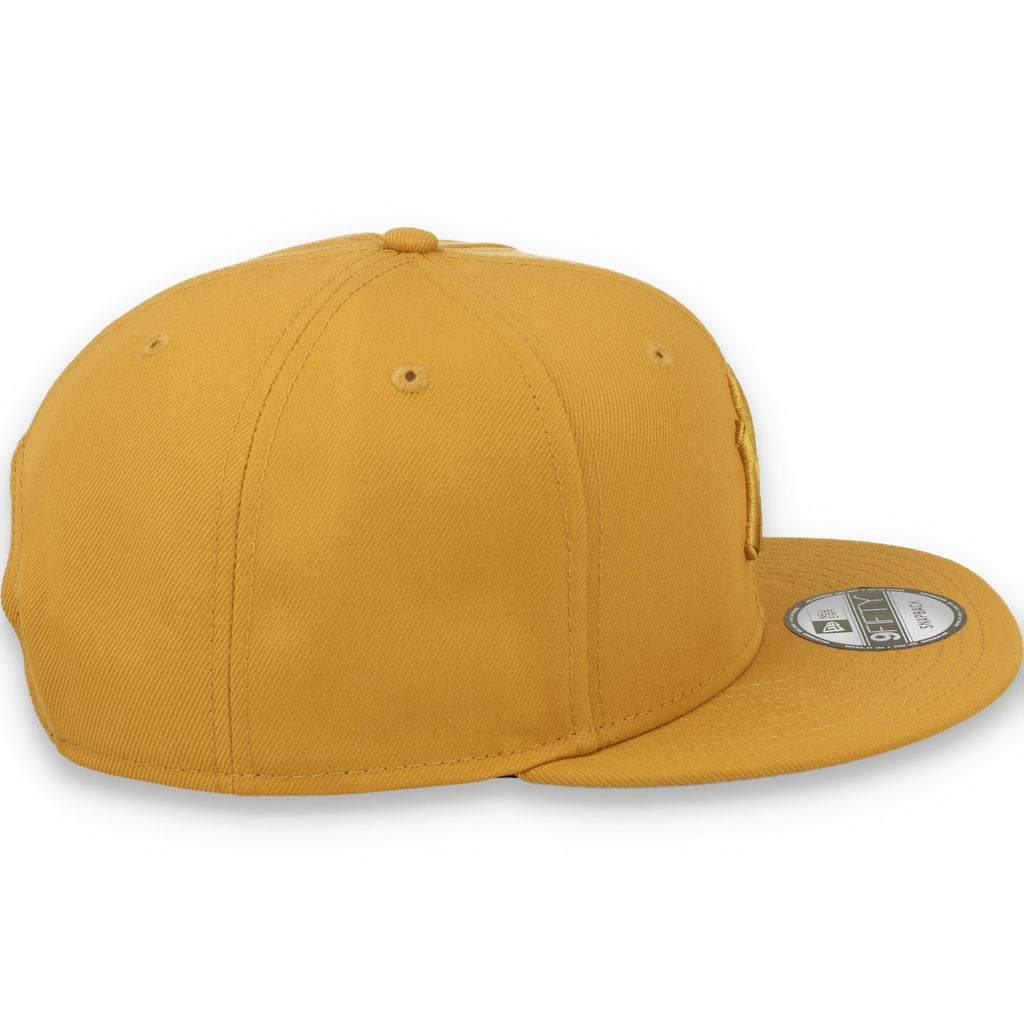 New Era New York Yankees 9FIFTY Snapback Hat - Khaki product image 5, provided for visual reference and product detail review