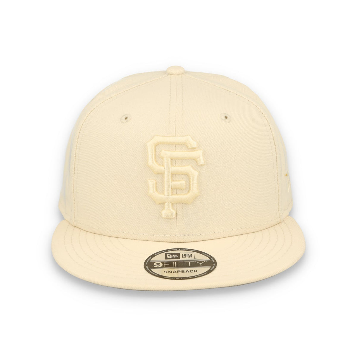 New Era San Francisco Giants Color Pack 9FIFTY Adjustable Snapback Hat-Light Beige product image 3, provided for visual